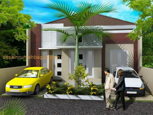 Desain Rumah 1 Lantai Atap Limasan 1