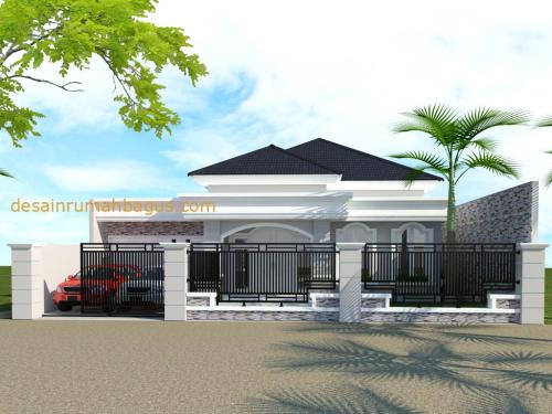 Desain Rumah 1 Lantai Atap Limasan (12)