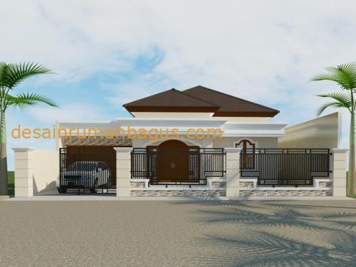 Desain Rumah 1 Lantai Atap Limasan (13)