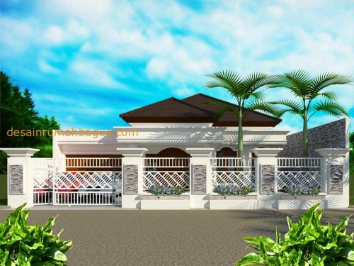 Desain Rumah 1 Lantai Atap Limasan (14)