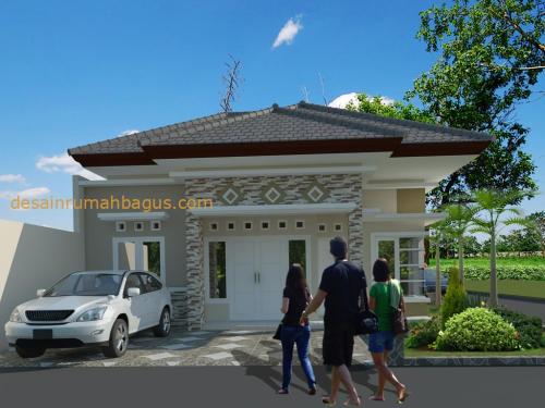 Desain Rumah 1 Lantai Atap Limasan 2