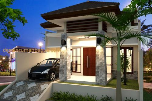 Desain Rumah 1 Lantai Atap Limasan (6)