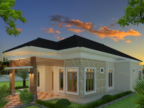 Desain Rumah 1 Lantai Atap Limasan (8)