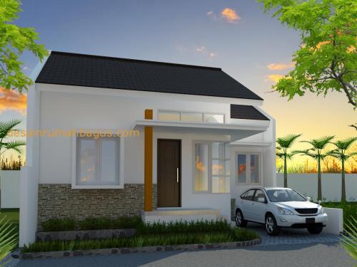 Desain Rumah 1 Lantai Atap Pelana 1