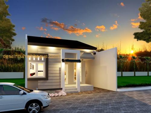 Desain Rumah 1 Lantai Atap Pelana (10)