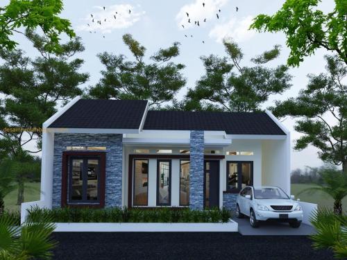 Desain Rumah 1 Lantai Atap Pelana (18)