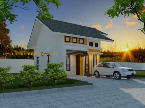 Desain Rumah 1 Lantai Atap Pelana (20)