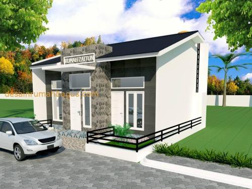 Desain Rumah 1 Lantai Atap Pelana (7)