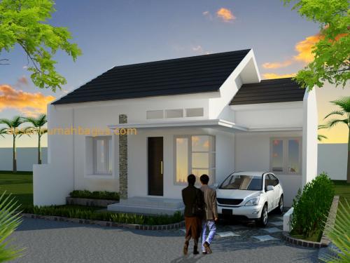 Desain Rumah 1 Lantai Atap Pelana 7