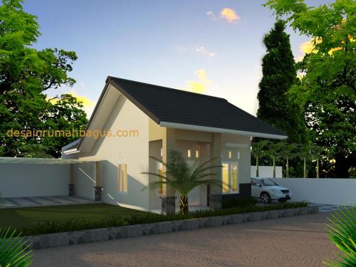 Desain Rumah 1 Lantai Atap Pelana 8