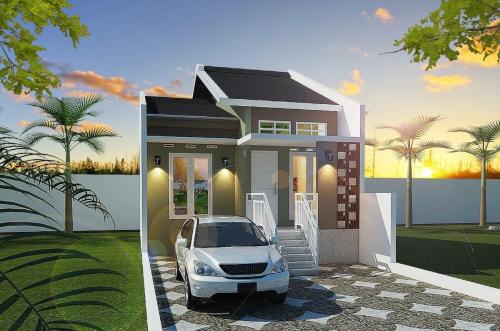 Desain Rumah 1 Lantai Atap Pelana (9)