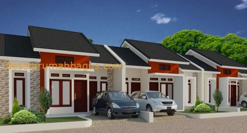 Desain Rumah 1 Lantai Perumahan Cluster (1)