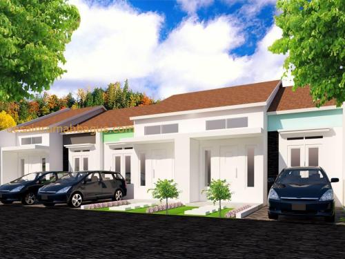 Desain Rumah 1 Lantai Perumahan Cluster (12)