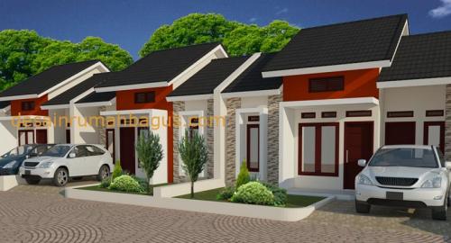 Desain Rumah 1 Lantai Perumahan Cluster (2)