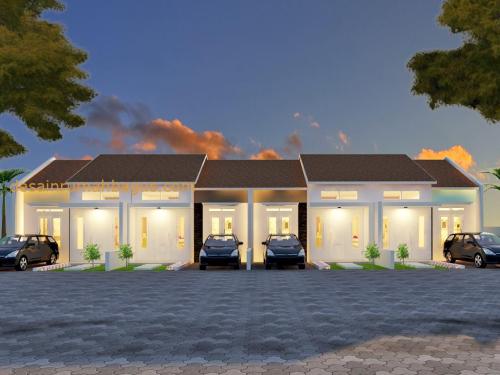 Desain Rumah 1 Lantai Perumahan Cluster (5)