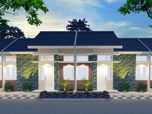 Desain Rumah 1 Lantai Perumahan Cluster (9)