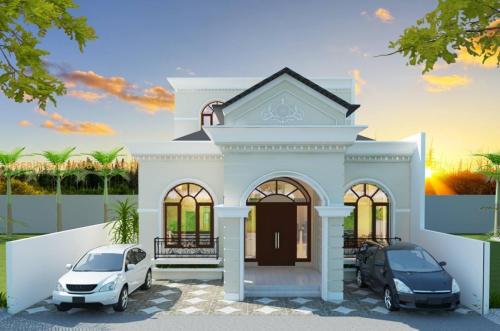 Desain Rumah 1 Lantai dengan Style Mediteran (6)