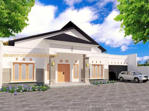 Desain Rumah 1 Lantai dengan Style Minimalis (1)