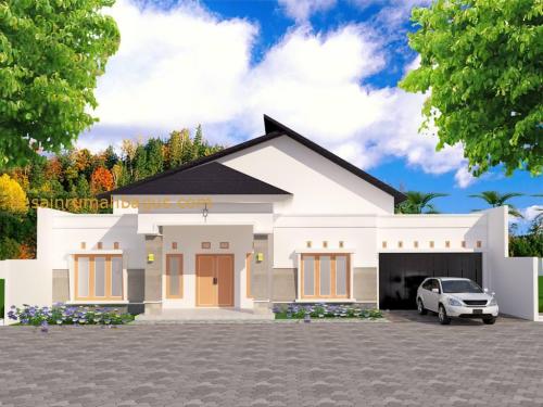 Desain Rumah 1 Lantai dengan Style Minimalis (2)