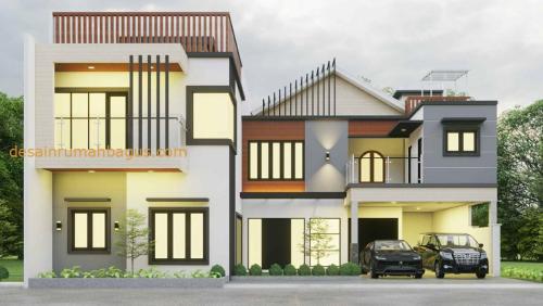 Desain Rumah Bpk H Fasade Rumah (1)