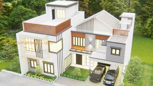 Desain Rumah Bpk H Tampak Atas