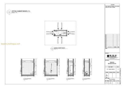 GK(42) Gambar Kerja Rumah Bpk H Detail Kamar Mandi 3