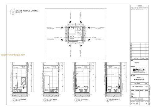 Gambar Kerja Bpk H di Andara Jakarta Detail (51)